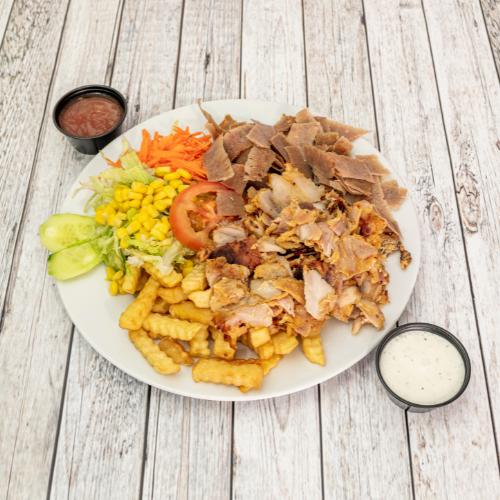 Mix Doner Meat and Chips