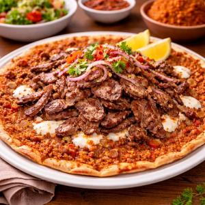 Lahmacun with Doner