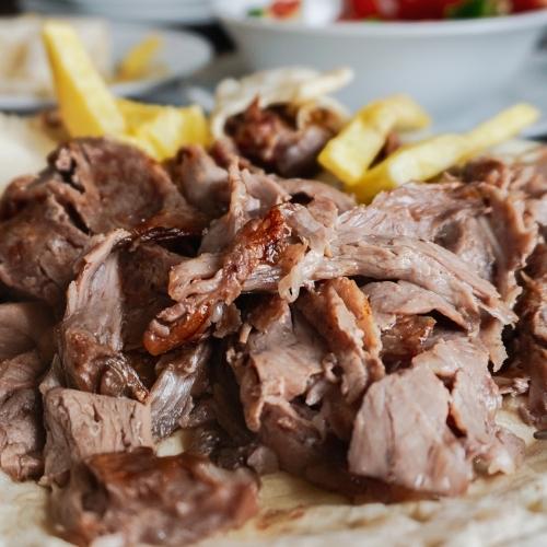 Doner Meat and Chips