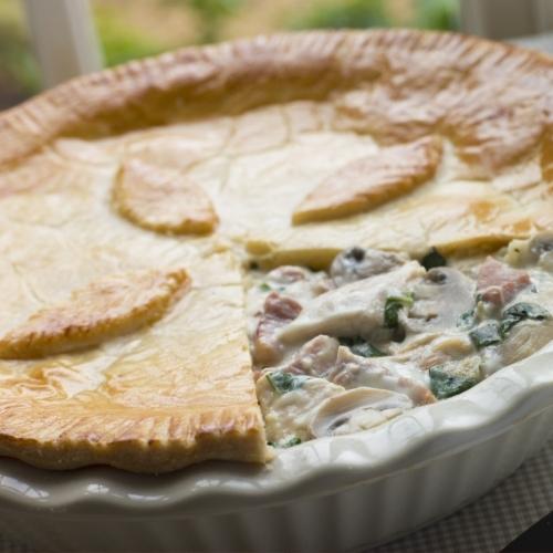Chicken and Mushroom Pie