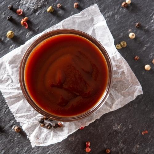 Tub of BBQ Sauce