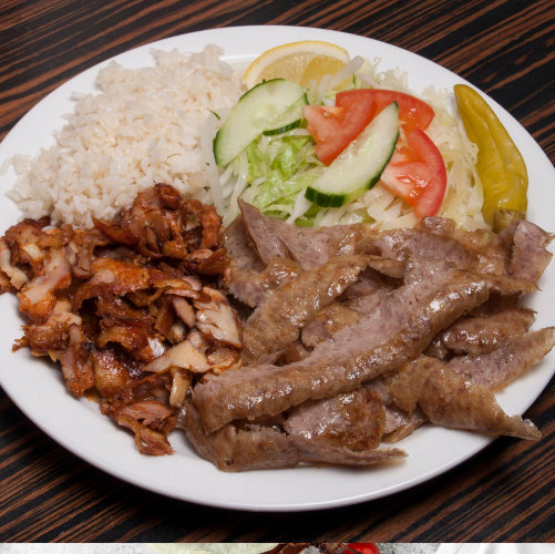 Mix Doner with Rice
