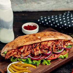 Chicken Doner in Bun