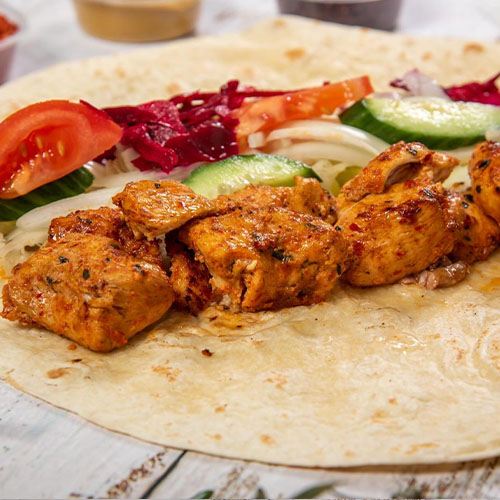 Chicken Shish Wrap